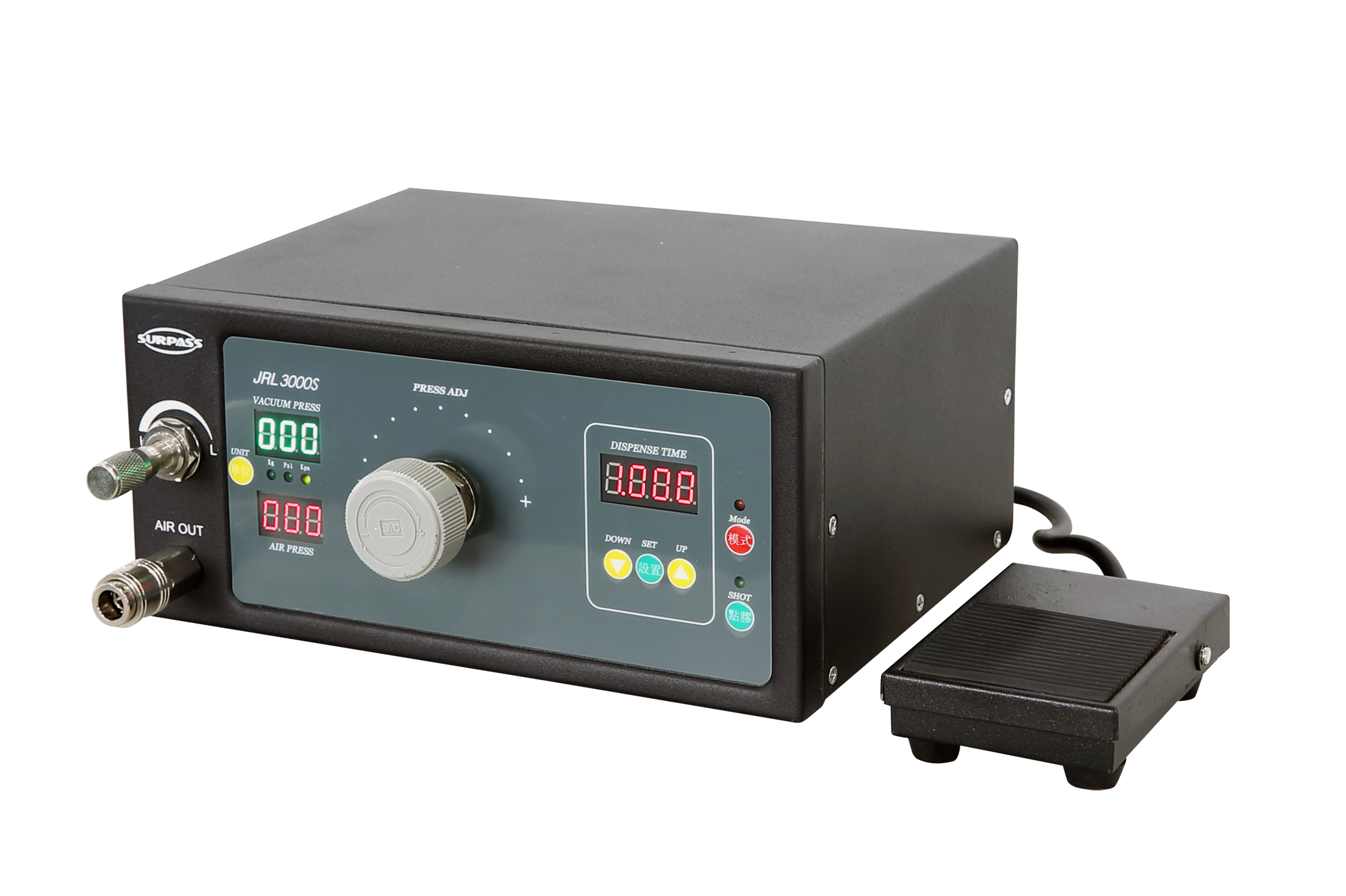 JRL-3000S高精密數(shù)字式點(diǎn)膠控制器