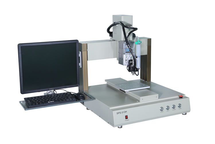 三軸視覺自動點膠灌膠機SPS-313H